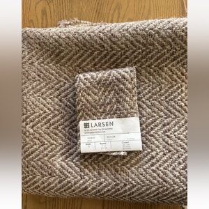 Larsen Wool Fabric Bowler L9238-05 Wood $186 Per Yard / 1.5 Yards